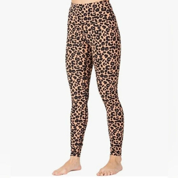 Squat Proof High Waisted Yoga  Pants 4 Way Stretch - Picture 1 of 7